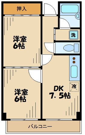 シェモア桜ヶ丘の物件間取画像